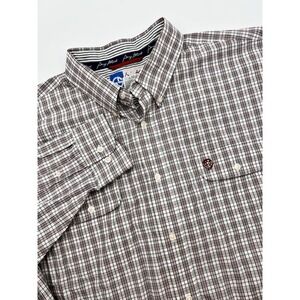 Wrangler Shirt George Strait Cowboy Cut‎ Collection 3XL XXXL Mens Red Plaid